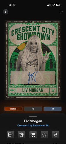 Topps wwe slam 2026 crescent - slam,